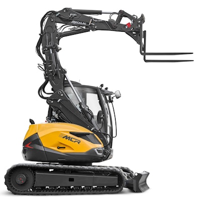 Comprised of three models, the MCR series provides the swiftness of a skid steer with the 360-degree rotation of an excavator for versatility and travel speeds two times faster than any small excavator.
