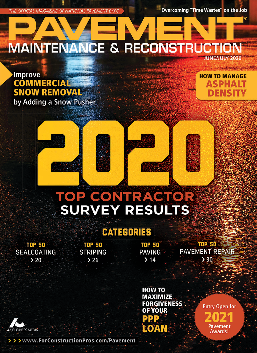 Pavement Maintenance & Reconstruction June/July 2020