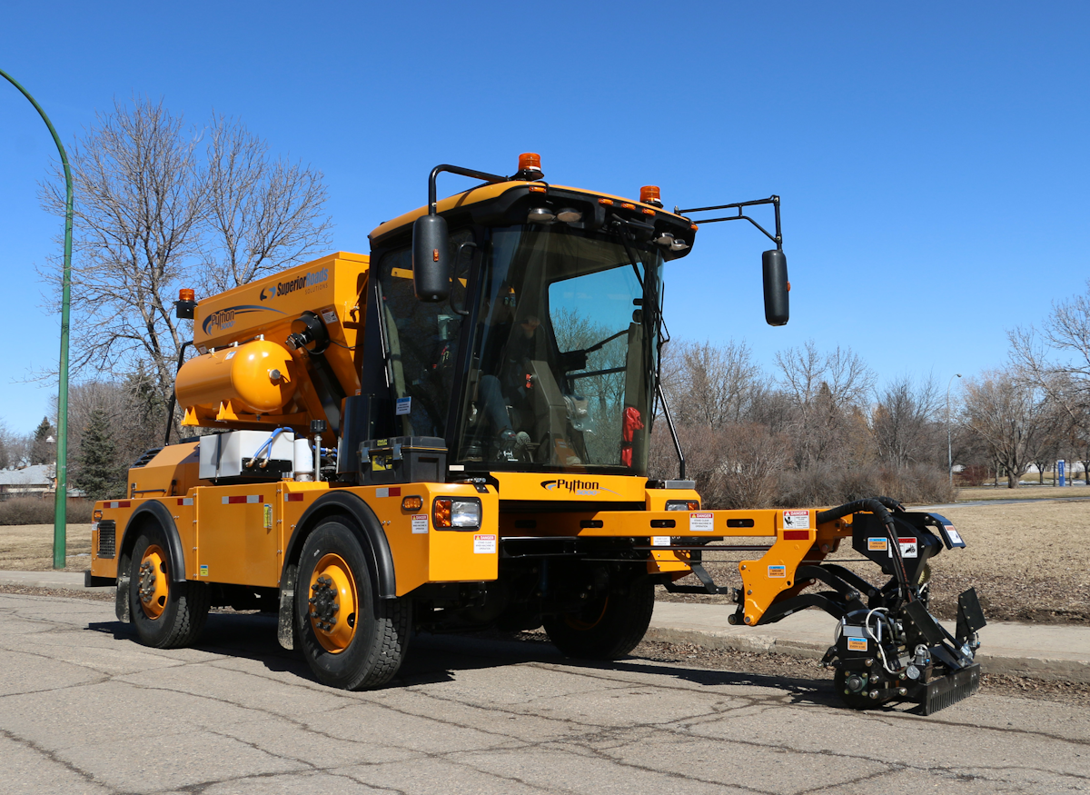 Python sends Python 5000+ Pothole Patcher to Denmark | For Construction ...