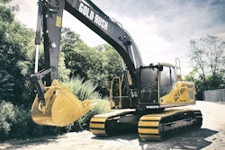 The proceeds from the auction of this one-of-a-kind Volvo excavator will benefit Building Homes for Heroes and Habitat for Humanity.