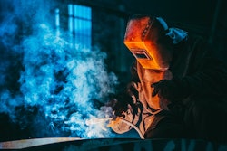 Person Welding Wearing A Prootective Metal Mask 3158651
