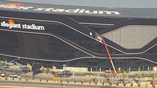Located adjacent to the world-famous Las Vegas Strip, Allegiant Stadium will be a global events destination, highlighted by the arrival of the NFL's iconic Raiders.