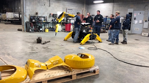 Brokk offers on-demand training options designed to help existing customers improve efficiency and safety in a number of applications, top-down demolition, concrete cutting, process and foundry.