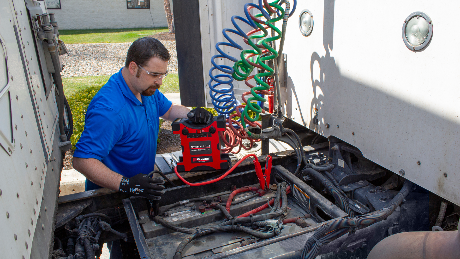 jump starter for semi trucks