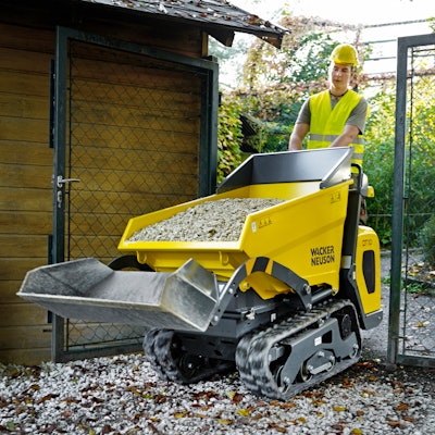 7 Wacker Neuson Track Dumper Dt10 Action Gardengate