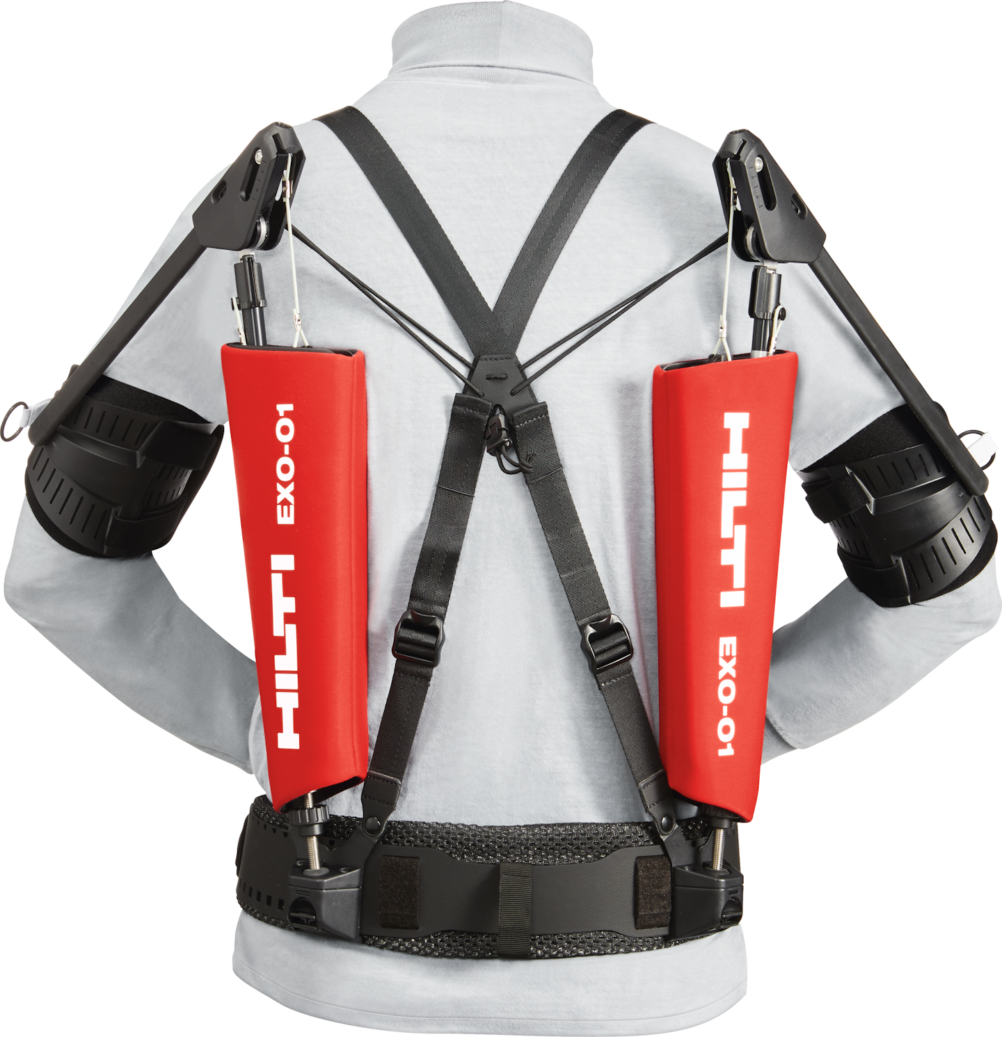 Hilti Unveils EXO01 Wearable Exoskeleton For Construction Pros