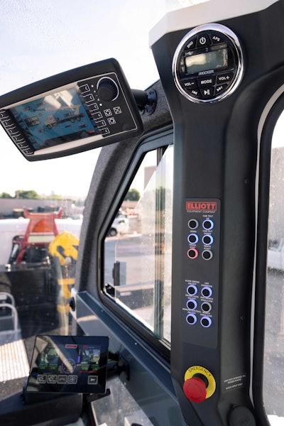 Elliott Crane Cab Controls