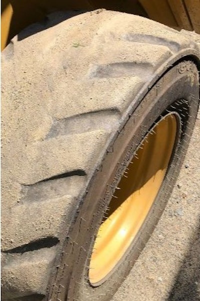 An example of overinflation.