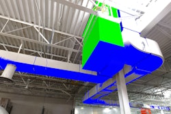 BIM model being drawn from 3D scan