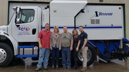 The East Coast Industrial Services family (from left) Neil Presutti, Laurie Presutti, Jay Presutti, Kimi Neiss, and Bryan Presutti.