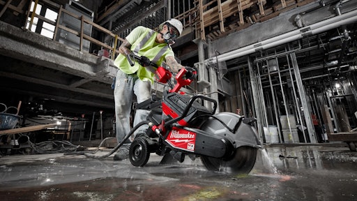 Milwaukee MX Fuel 14-in. Cut-off Saw and Cart