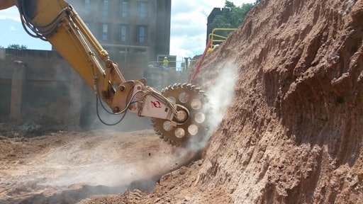 Antraquip Aqc180 Carbide Saw On Cat336