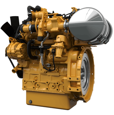 The Cat 2.2 provides up to 67 hp to help propel the Fat Truck through difficult terrain. Source: Caterpillar Inc.