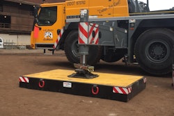 Following a FIT analysis, Connelly chose DICA’s FiberMax 8-ft. by 5-ft. by 10-in. crane pads based on load distribution performance and transportation savings.