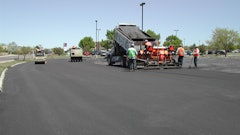 “When the delivery truck is backing up, it’s important the paver operator focus his attention and not lose concentration,” says John Ball, Top Quality Paving. “He should not be looking at other workers or talking with other workers until the truck gets to the paver.”
