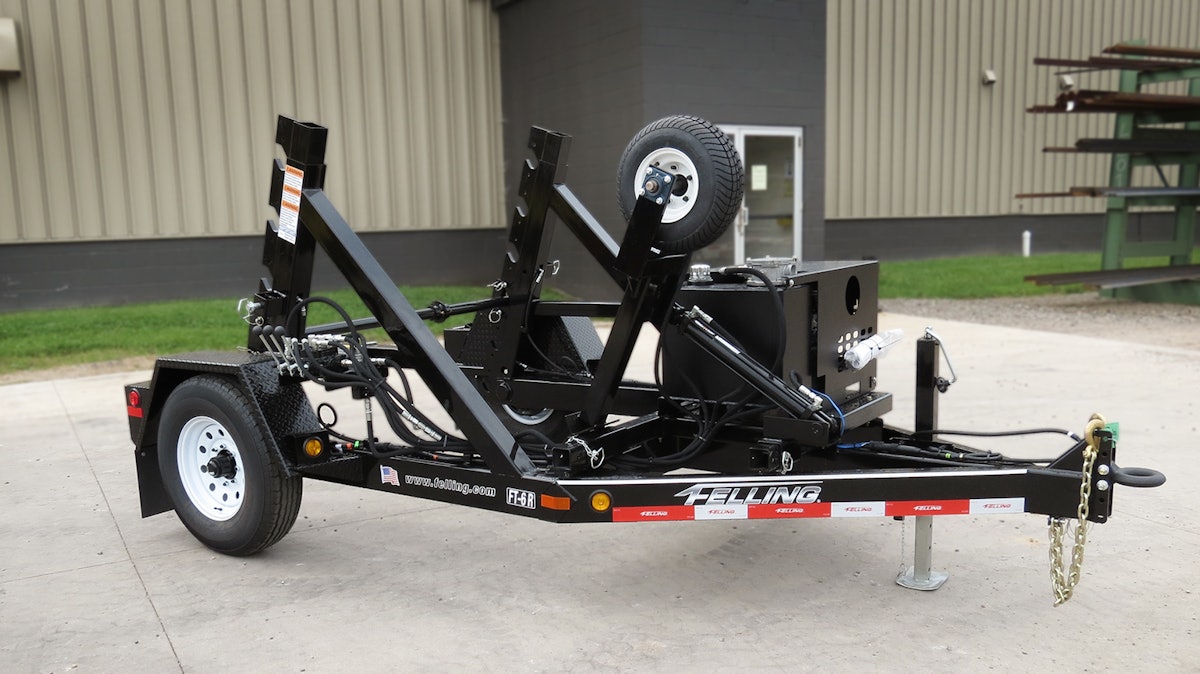Contractor Adds Felling Trailers' FT-6 R to Fleet for Electrical Work