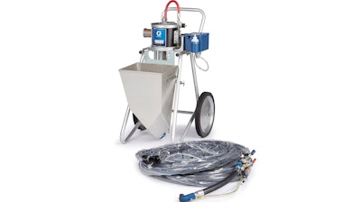 Graco M680a pneumatic mortar pump and flex hose