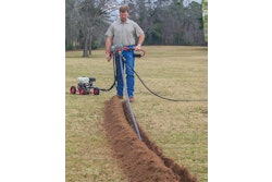 Little Beaver's Driveway Boring Kit is a wet drilling kit suited for boring up to 50 ft. under driveways or parking lots.