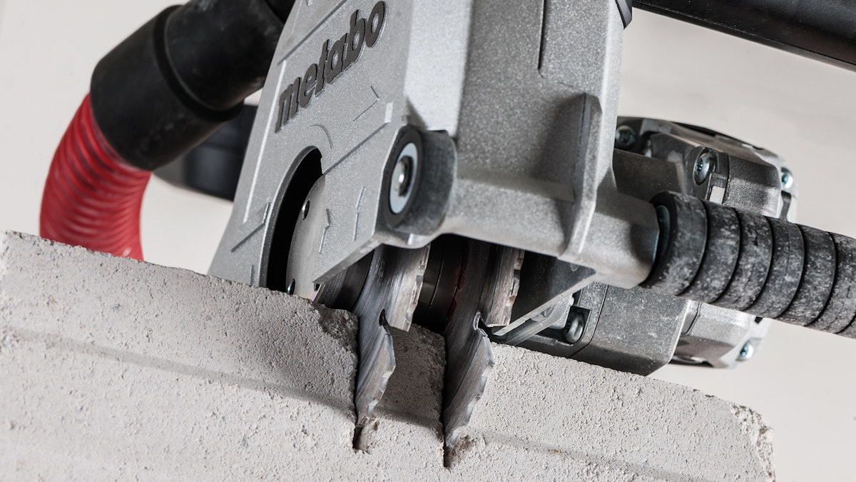 Metabo s High Powered Masonry Chaser From Metabo Corporation