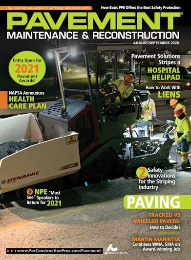 Pavement Maintenance & Reconstruction August/September 2020