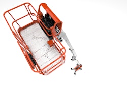 Snorkel's 'Mega Boom' 2100SJ telescopic boom lift is the world's largest self-propelled boom lift.