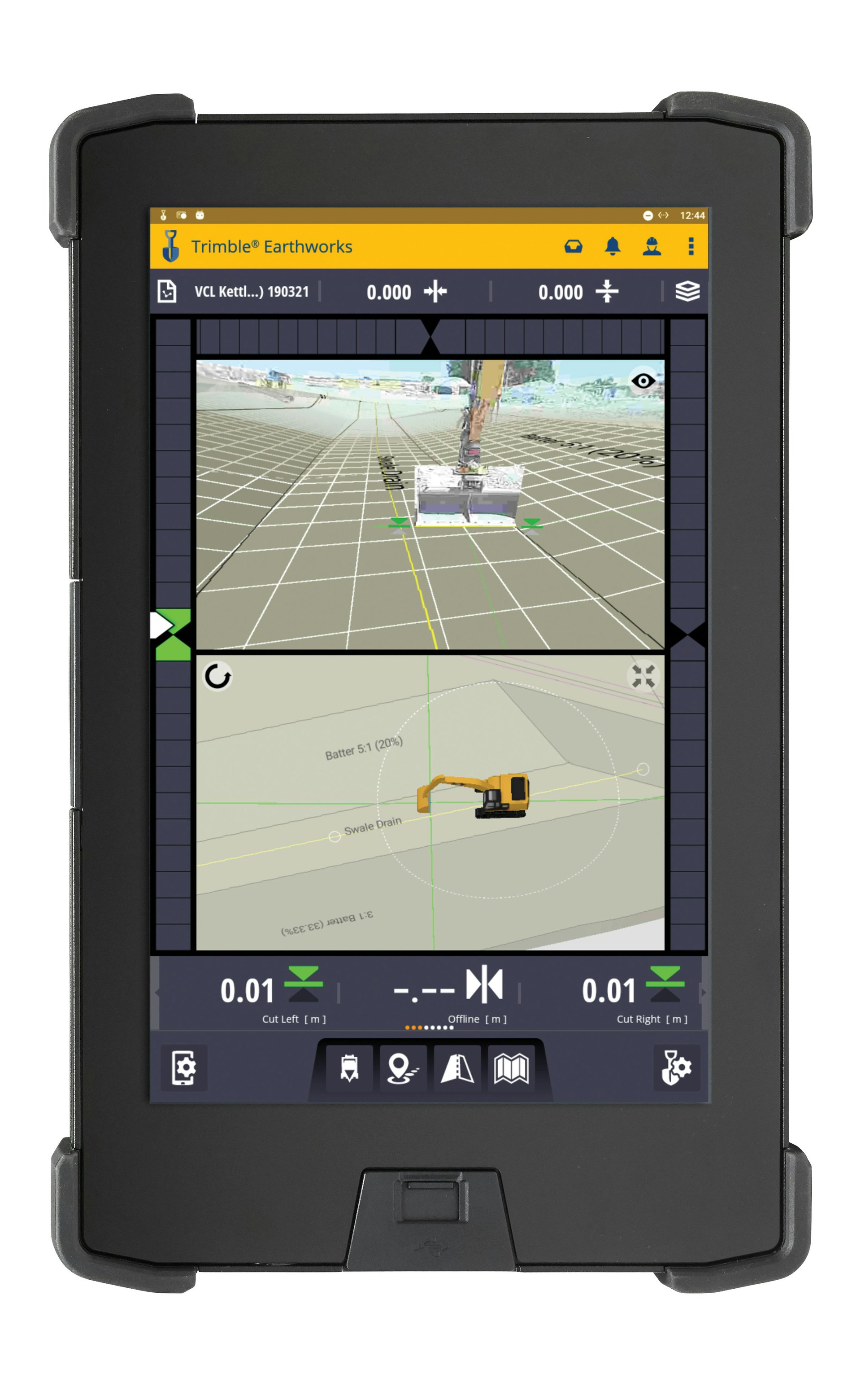 Trimble Earthworks Grade Control Platform Version 2.0 From Trimble Earthworks Grade Control Platform Version 2.0 From