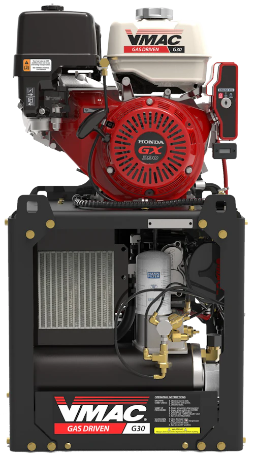 Stacked G30 Air Compressor From: VMAC | For Construction Pros