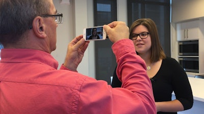 Choose the best part of the scene to entirely fill the screen horizontally.