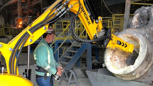 Brokk high heat applications