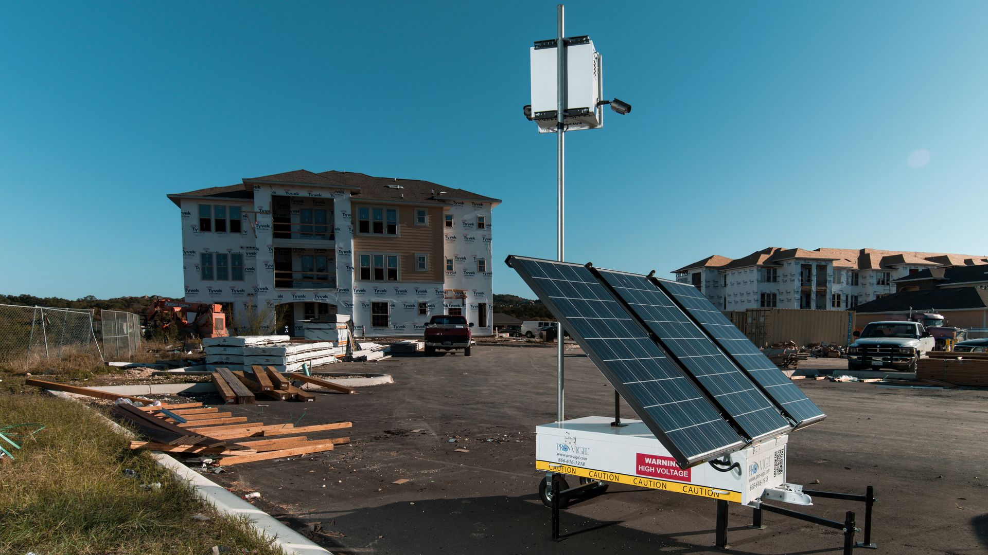 mobile construction site cameras