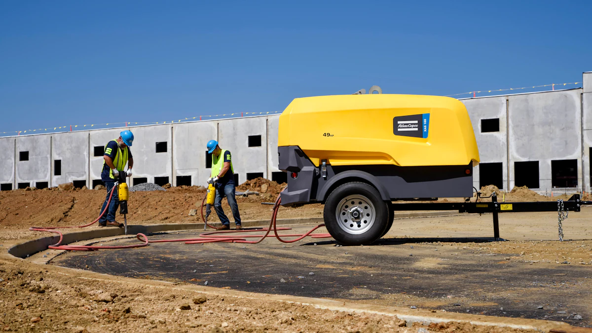Towable Air Compressors Deliver More Than Just Air on Construction ...