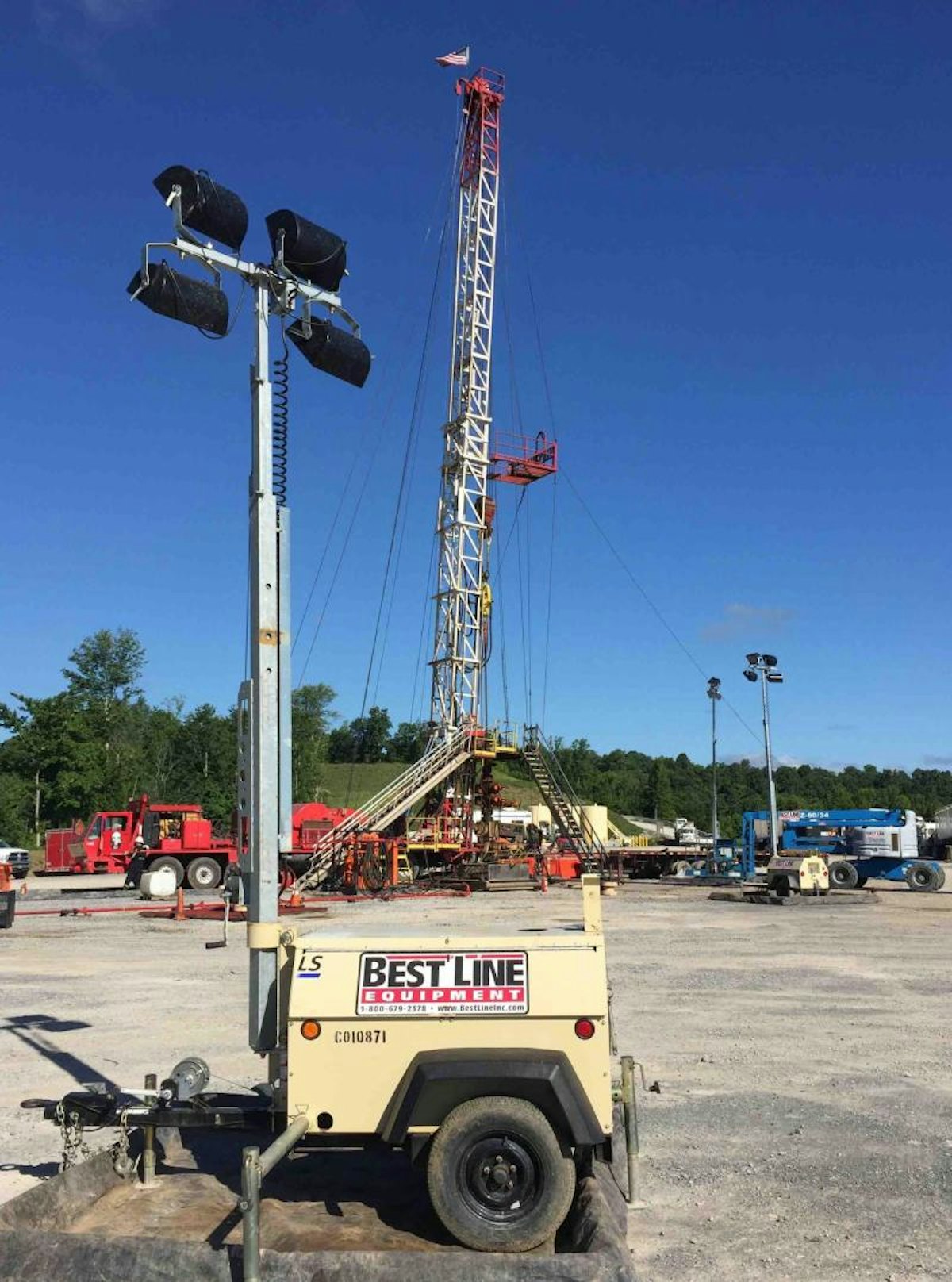 Construction site lights cheap