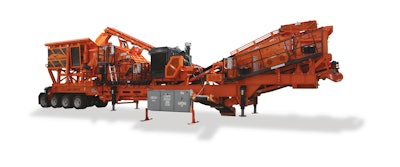 Eagle Asphalt Contractor 1200 Prescreen Feeder Cutout 5in