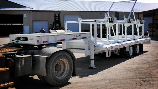 Felling Trailers Custom Ft 40 2 Triple Reel Right On Spec For Construction Pros