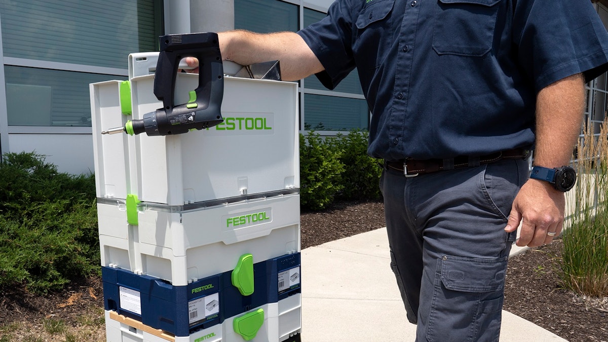 Festool Launches Limited Edition Systainer Installer's Set From