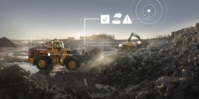 Volvo Construction Equipment’s Active Care Direct telematics system proactively monitors equipment wear, helping operators optimize vehicle deployment and maintenance schedules.