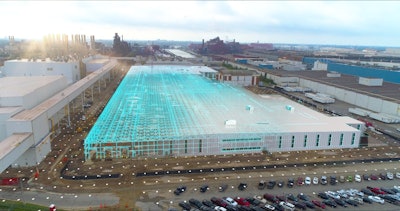 The new manufacturing center at the Dearborn-based Rouge Center, once complete, will add 300 jobs and is part of a $700 million investment in building the all-new F-150 lineup, including the first-ever F-150 PowerBoost hybrid. The new jobs will support battery assembly and production of the F-150 PowerBoost hybrid and fully electric F-150.