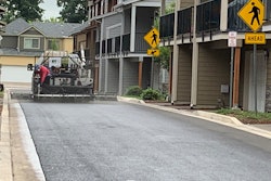 With use of the rejuvenator RePlay, no restriping is required because the material goes down clear. It cures in minutes, so pavement can be opened to traffic immediately.