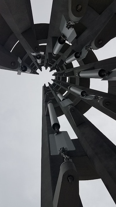 Tower of Voices looking up