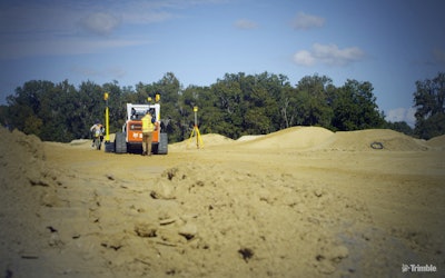 “With a machine control system, the setup of the track would certainly be faster and more precise without using stakes, string lines or big offsets,” said Ryan Goodfellow, owner of Utah-based Rock Structures Utility and Excavating.