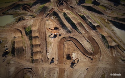 This project required the modification of two existing full size tracks with many features.