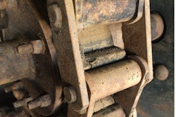 Conveyor chains and sprockets can be damaged by millings, so require adjustment and often replacement.
