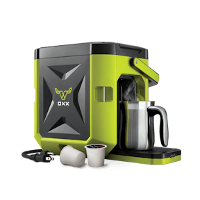 OXX COFFEEBOXX K-Cup Job Site Single Serve Coffee Maker In Green Black