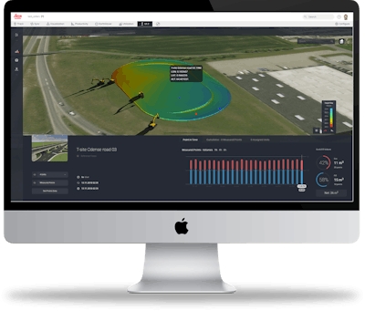 Leica ConX allows even non-experienced users to visualize and validate data in 2D and 3D localized on interactive maps.