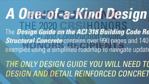 Design Guide on the ACI 318 Building Code Requirements for Structural Concrete.