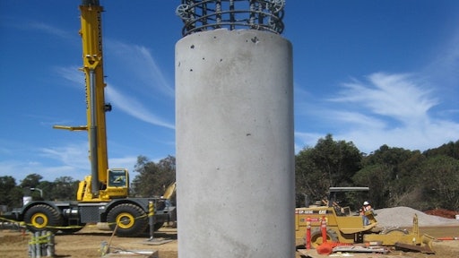Figure 5: One thing is certain in the research that has come from preconstruction trials: an operator can’t use the same vibrator frequencies for 8-in. slump that he can on 4-in. slump concrete. More importantly, he certainly can’t solve surface face defect issues with a tool that behaves differently every time the concrete mix changes.