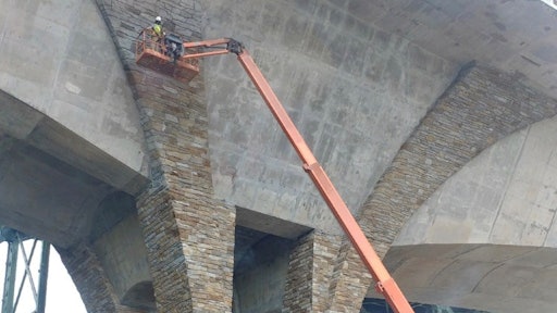The winner of the 2020 WOW! Award was Superior Gunite, of Lake View Terrace. The use of shotcrete allowed access for placement as well as the ability to carve the wet concrete to match the look of the previous precast panels.