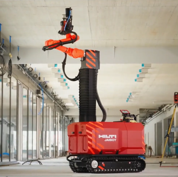 The HILTI Jaibot BIMEnabled Jobsite Robot For Construction Pros