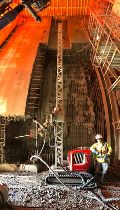 Water Blasting & Vacuum Services Inc. hydrodemolition