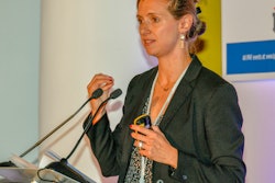 Audrey Courant of DuckerFrontier presents at Europlatform 2019 in Nice, France